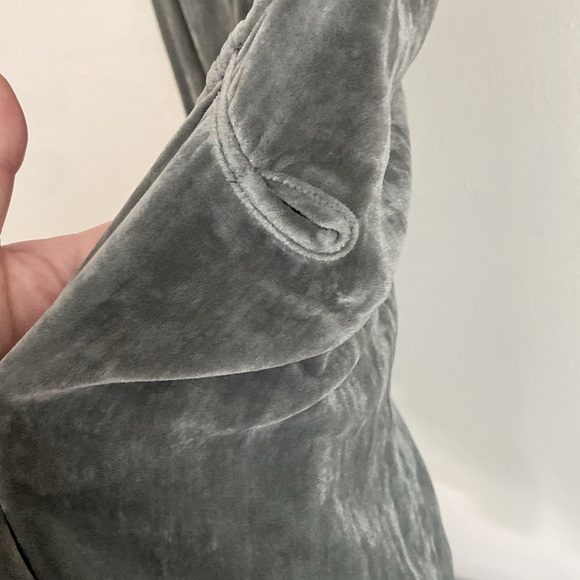 RICK OWENS- Velvet Wrap Biker Top - Picture 12 of 16